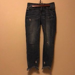 Distressed Pistola skinny jeans